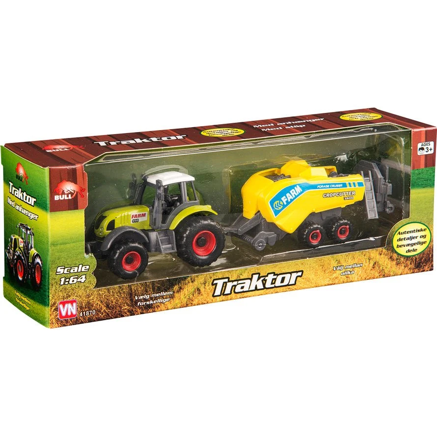 Traktor med anhænger (assorteret)