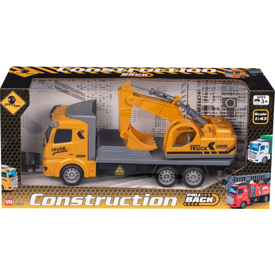 SPEED 4a Truck 1:43 Pullback Modelbil