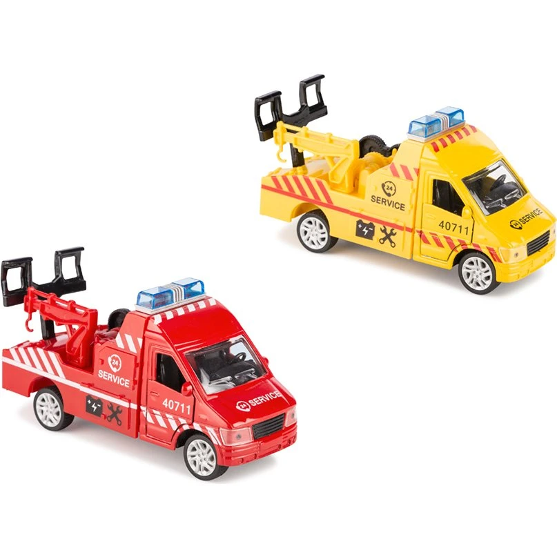 Speedcar Fejeblad Vejhjælpsbil med Kran - 13 cm