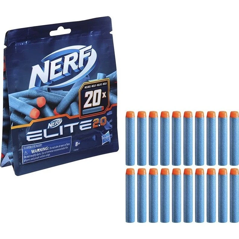 NERF Elite 2.0 genopfyldningspakke – 20 skumpile