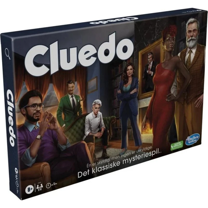 Hasbro Cluedo (Dansk) - Klassisk mysterium