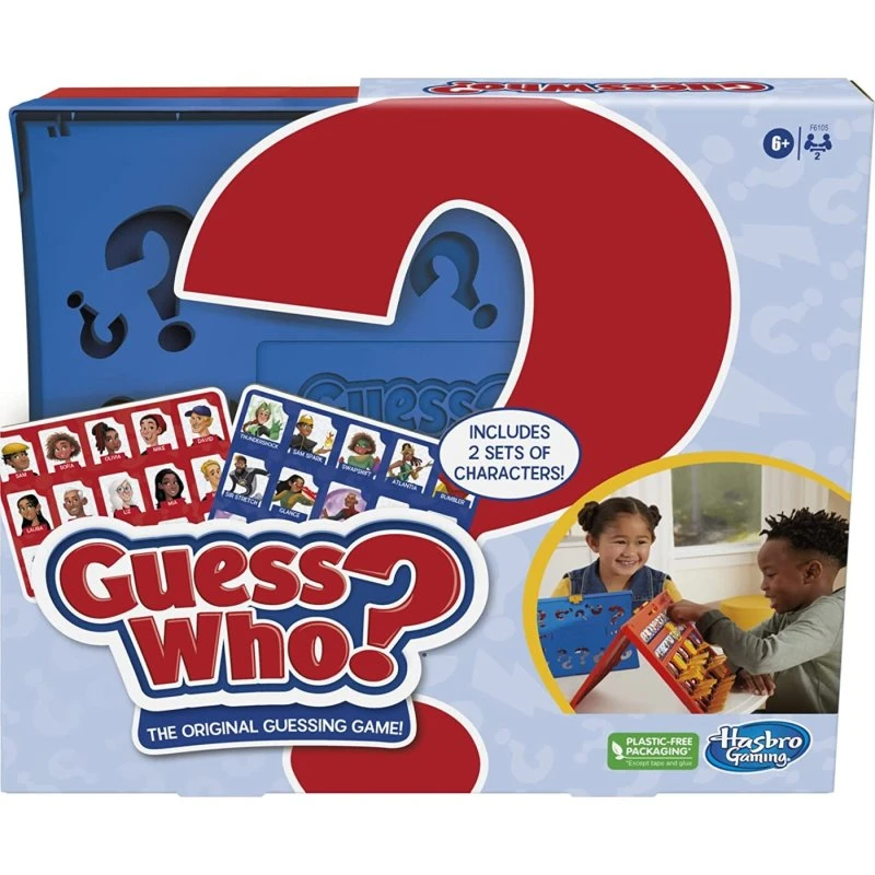 Hasbro Hvem er hvem? – Klassisk gættespil (Dansk)