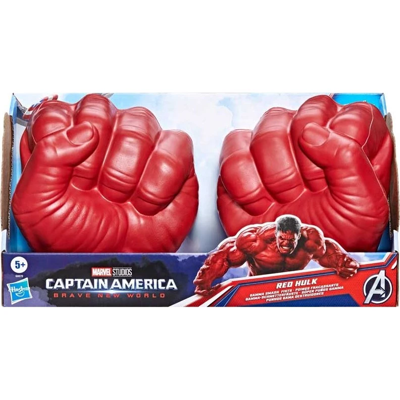 Red Hulk Gamma Smash Fists – Marvel rollespilshandsker