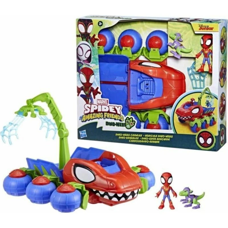 Spidey Dino-Webs Crawler - Marvel actionkøretøj