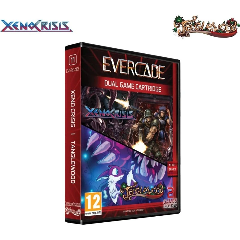 Evercade Dual Cartridge: Xeno Crisis & Tanglewood