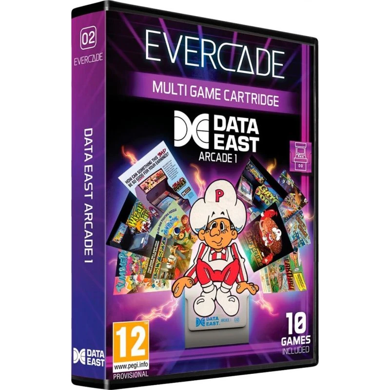 Evercade: Data East Arcade 1 – 10 klassiske spil