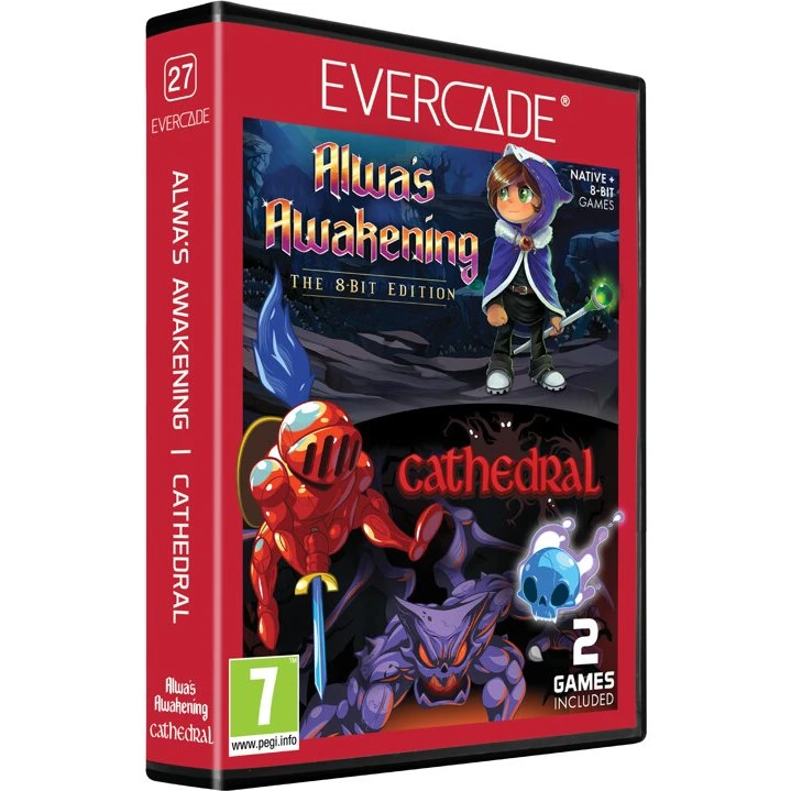 Evercade Dual Cartridge: Alwa's Awakening + Cathedral