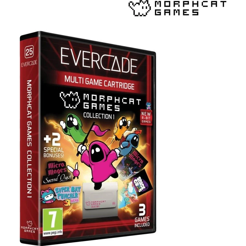Evercade Morphcat Cartridge 1 – Blaze TAB Plus