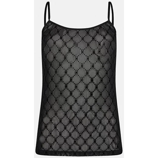 HYPE THE DETAiL Mesh Singlet - Sort