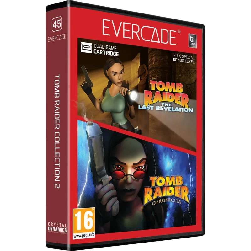 Tomb Raider Collection 2 - Evercade (Tomb 4 & 5)