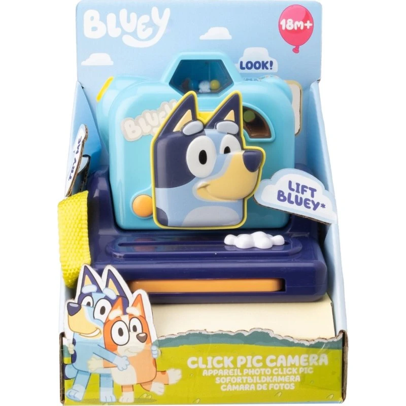 Bluey Kamera til små børn med lyd og musik