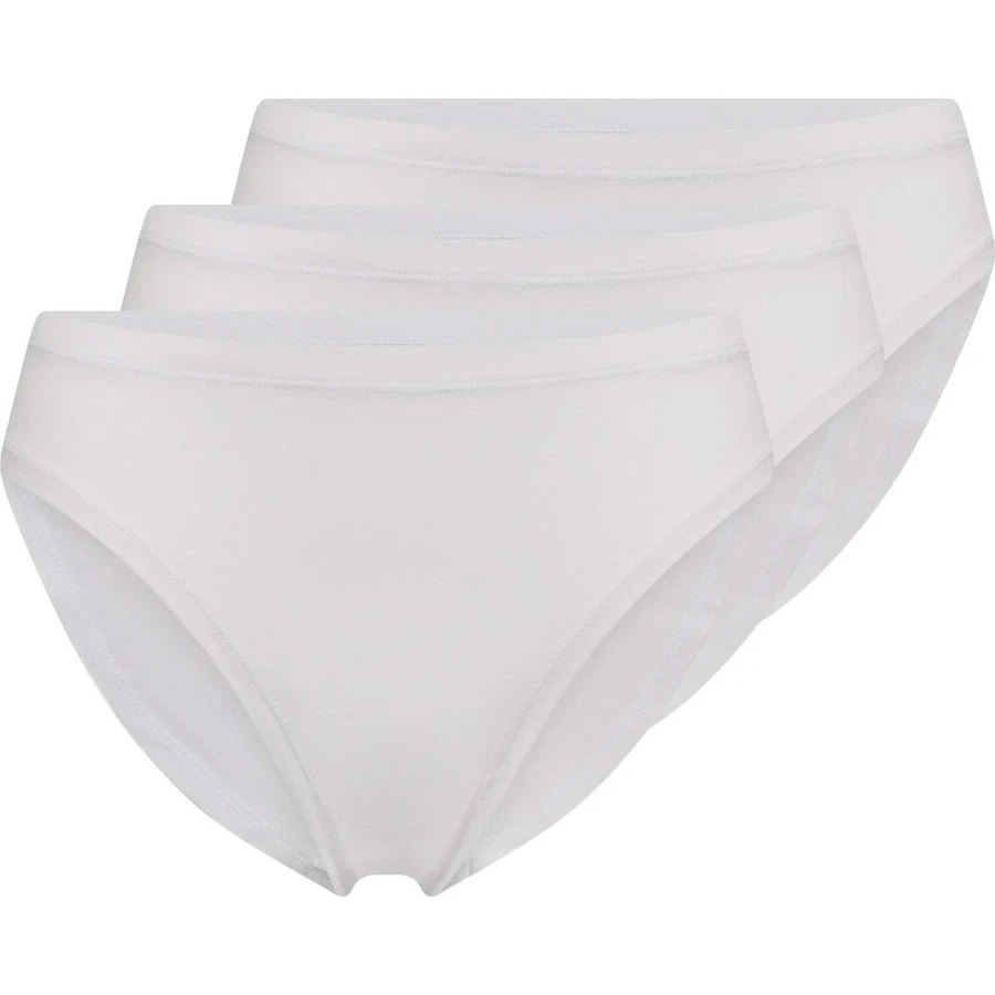 Decoy 3-pak hvide bambus tai trusser str. 3XL