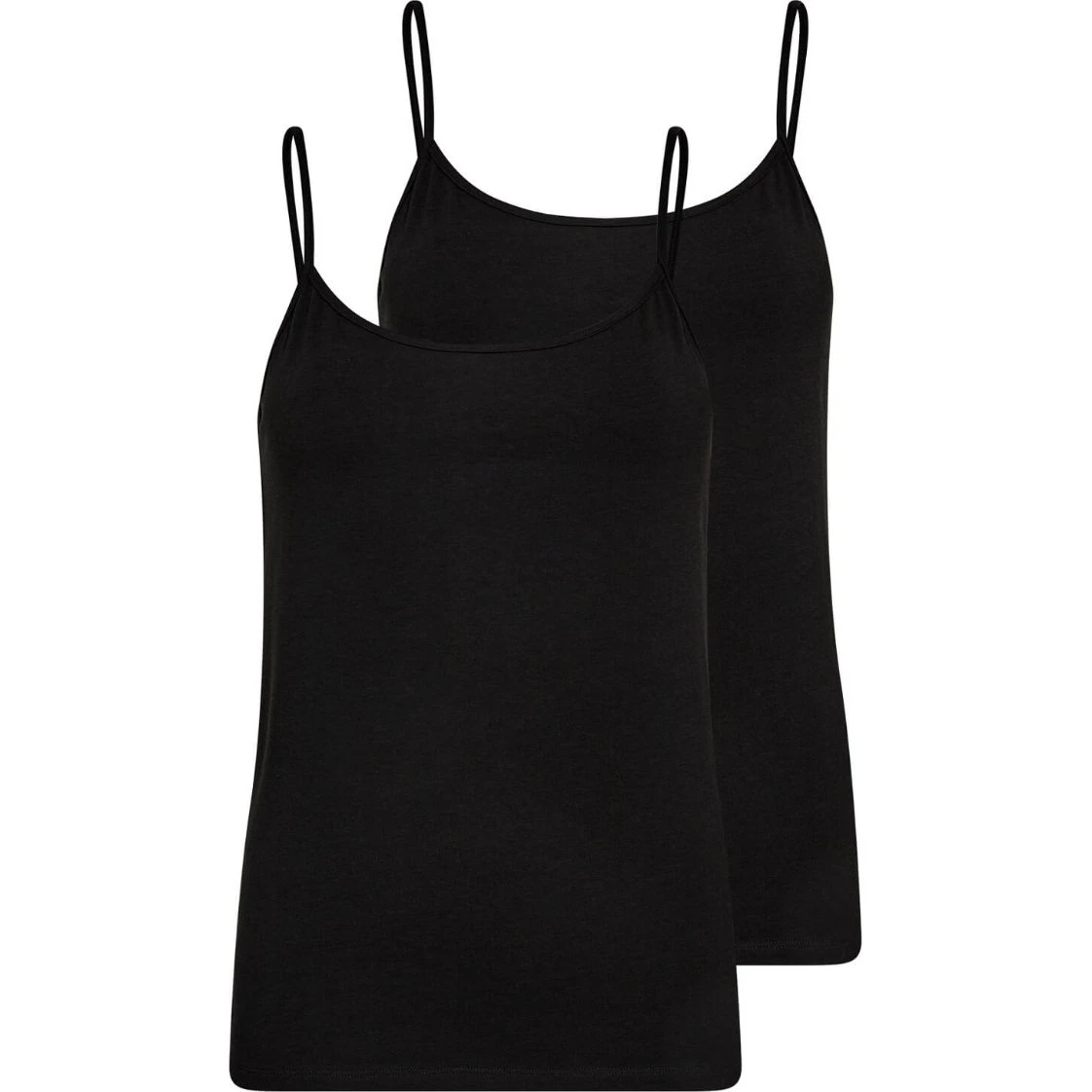 Decoy 2-pak sorte bambus stroptoppe str. 3XL