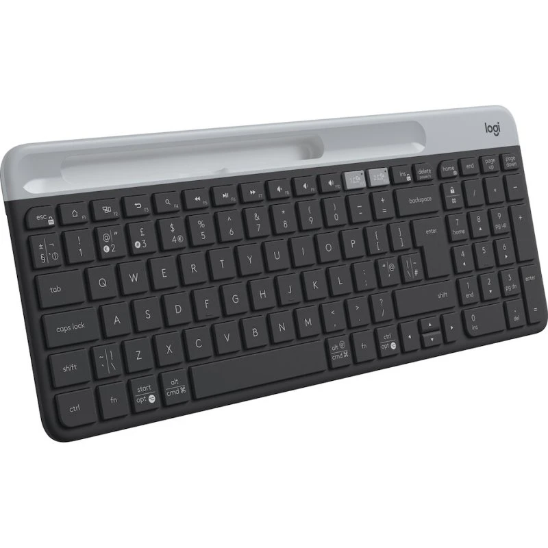Logitech K580 Slim Trådløst Multi-enhed Tastatur - Nordisk