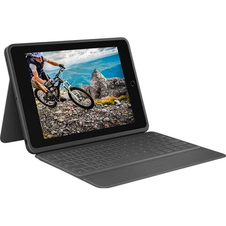 Logitech Rugged Folio tastatur til iPad 10,2"