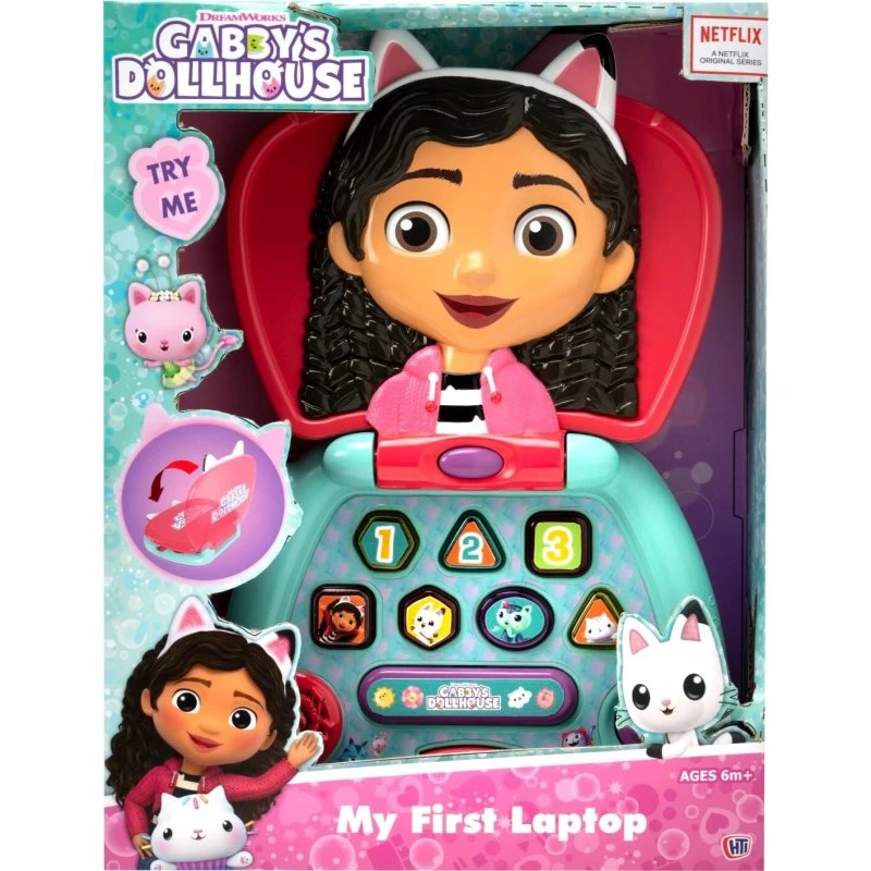 Gabby's Dollhouse – Min Første Laptop (Legetøj)