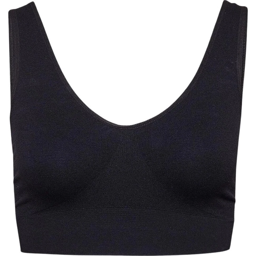 Decoy BH-top med brede stropper, sort, str. medium