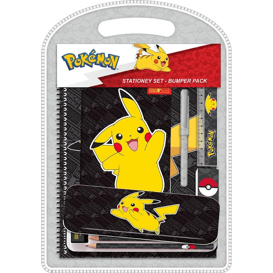 Euromic Pokemon Skrivesæt med Metalæske