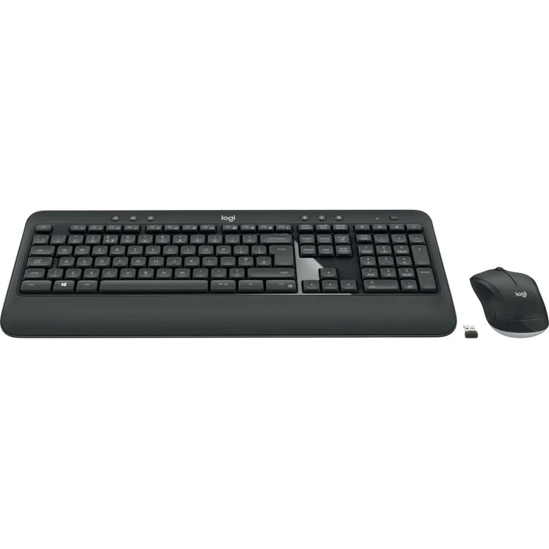 Logitech MK540 Advanced trådløst tastatur & mus (nordisk)