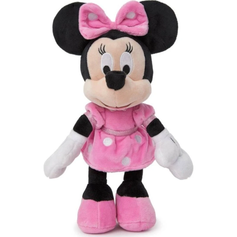 Disney Minnie Mouse Plysbamse 25 cm - Lyserød