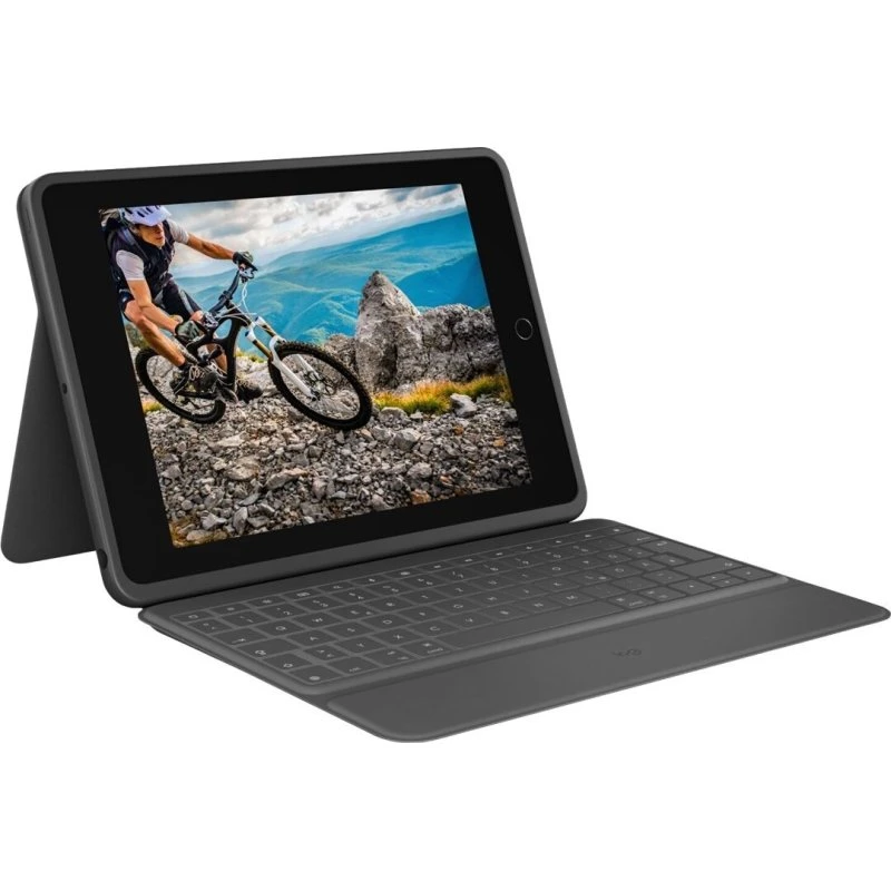 Logitech Rugged Folio Nordic Tastaturcover til iPad (10. gen)