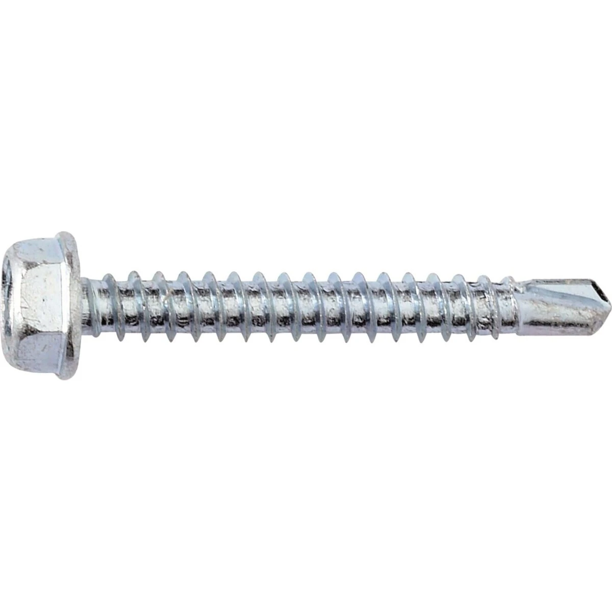 ITW METAL+ HEX Pladeskrue, Elforzinket, 4,2 x 32 mm
