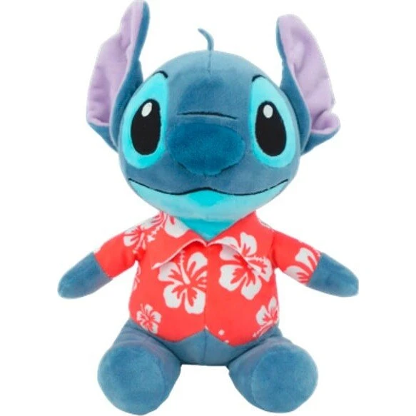 Disney Stitch Bamse i Rød Hawaii-skjorte