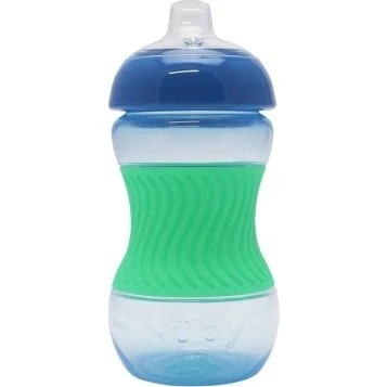 Nûby Mini Grip Kop med Silikonebånd 180 ml (4+ mdr.)