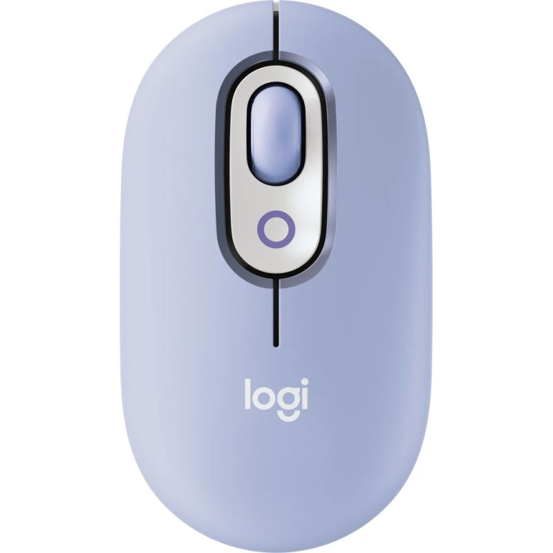 Logitech POP Mouse Emoji - Lilac trådløs mus