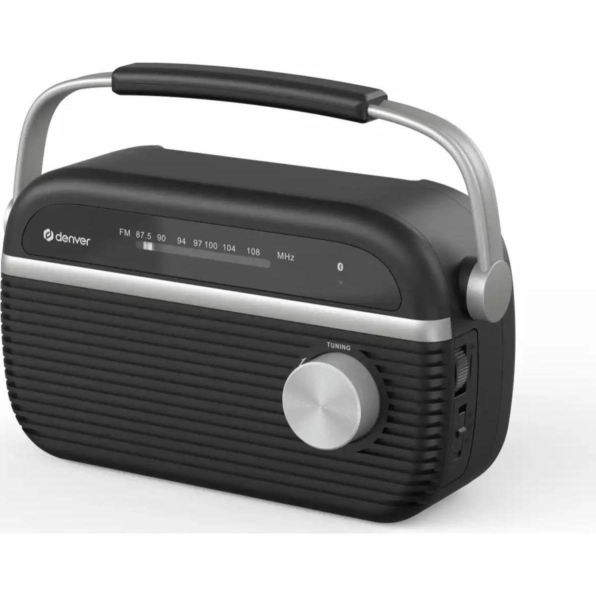 Denver TRB-67B FM-radio med Bluetooth og 10W lyd - Sort