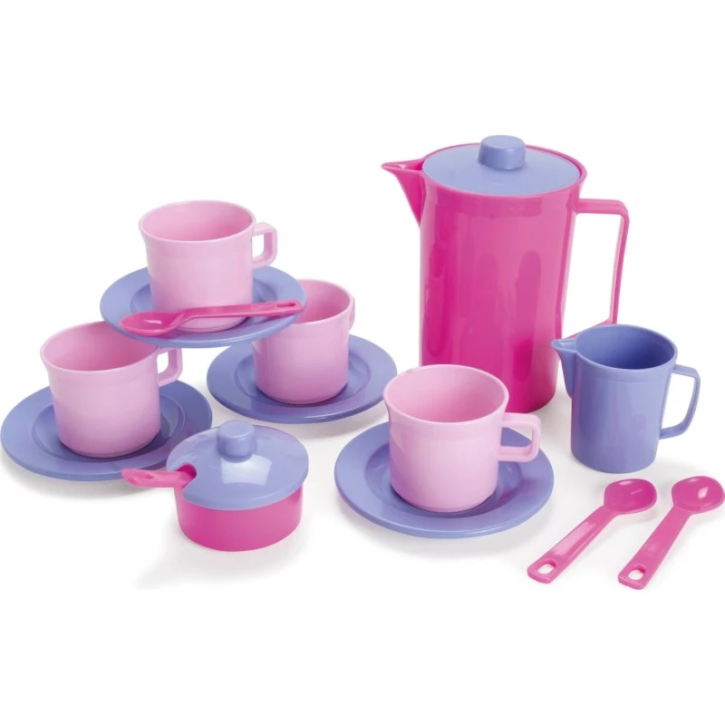 Dantoy Svanemærket Kaffesæt - Lyserød Legemad