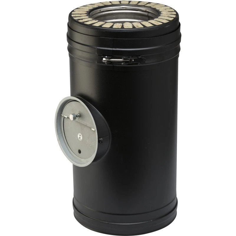 Metalbestos Wood røgrør 130 mm, 500 mm, trækstabilisator