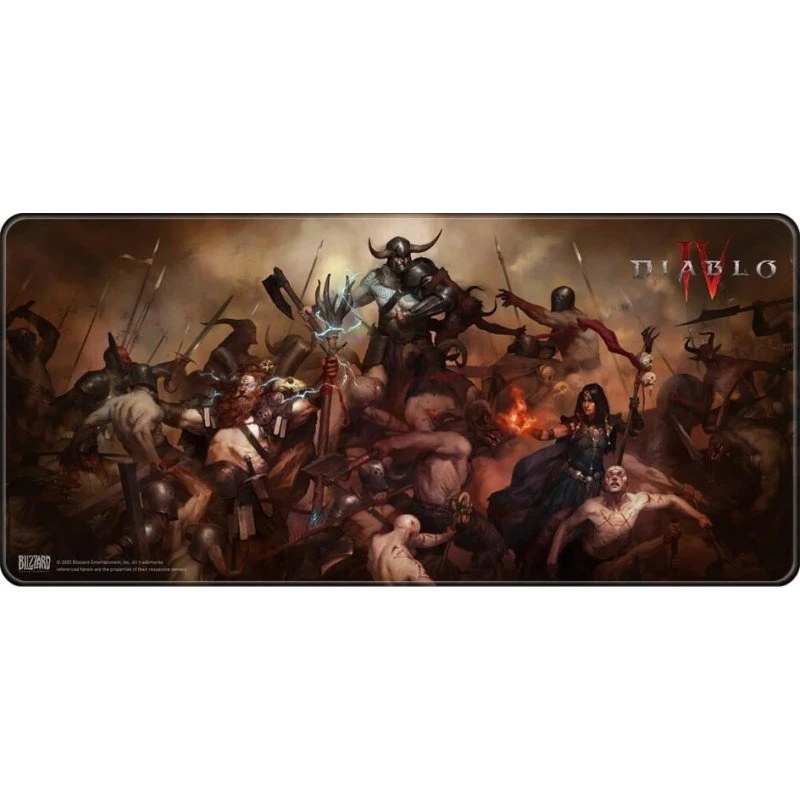 Diablo IV Heroes XL skrivebordsmåtte 90x42 cm