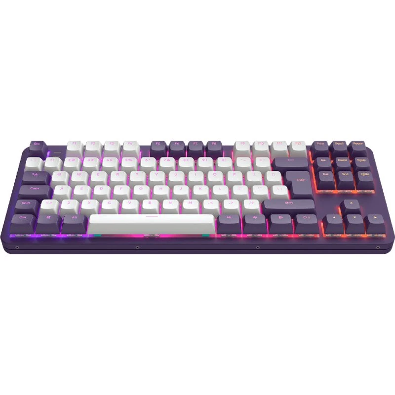 Dark Project ALU87 Violet RGB – 87-tast Mekanisk Tastatur