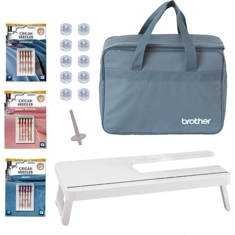 Brother XL Sytilbehørspakke – Komplet tilbehørssæt
