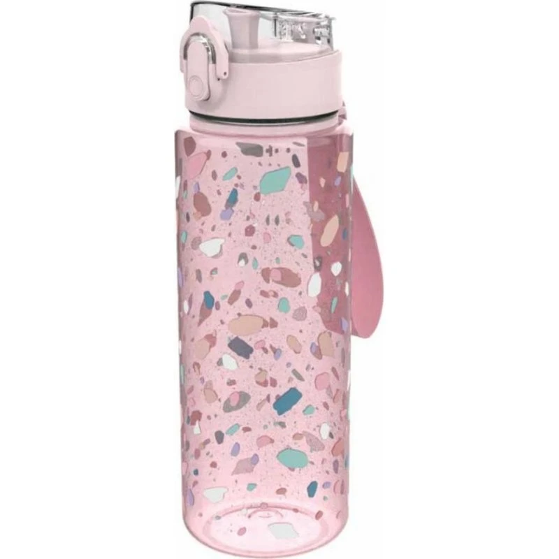 Lunch Buddies Terrazzo Drikkedunk 600 ml – Lyserød