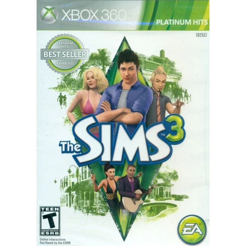 The Sims 3 Platinum Hits - Xbox 360