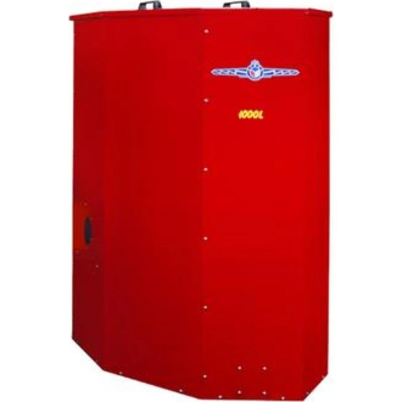 Atmos træpillesilo 500 liter, 76x76x125 cm