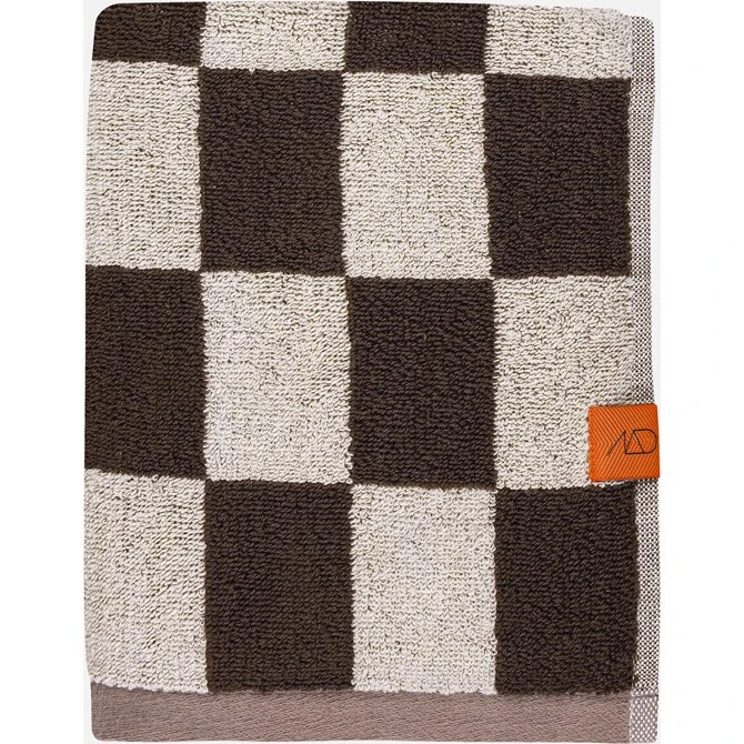 Mette Ditmer Retro Badehåndklæde 70x133 Chokolade