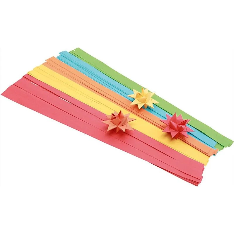 Creativ Company Stjernestrimler, Assorterede, 500 stk.