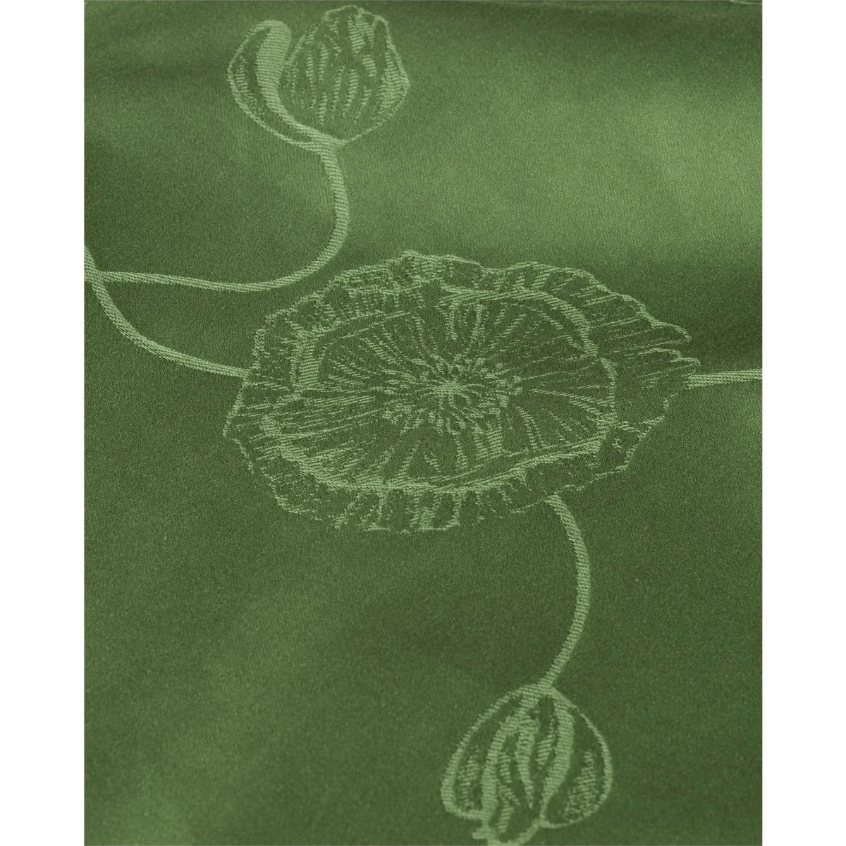 Kähler Hammershøi Poppy damaskdug grøn 150x320 cm