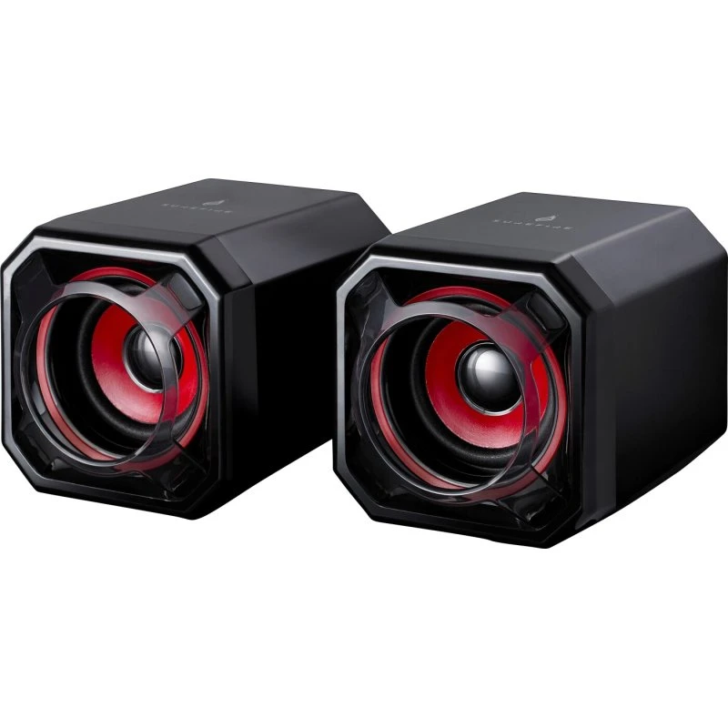 SureFire Gator Eye 2.0 gaming-højttalere, rød