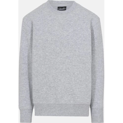 Claudio Sweatshirt til børn i grå melange og økologisk bomuld