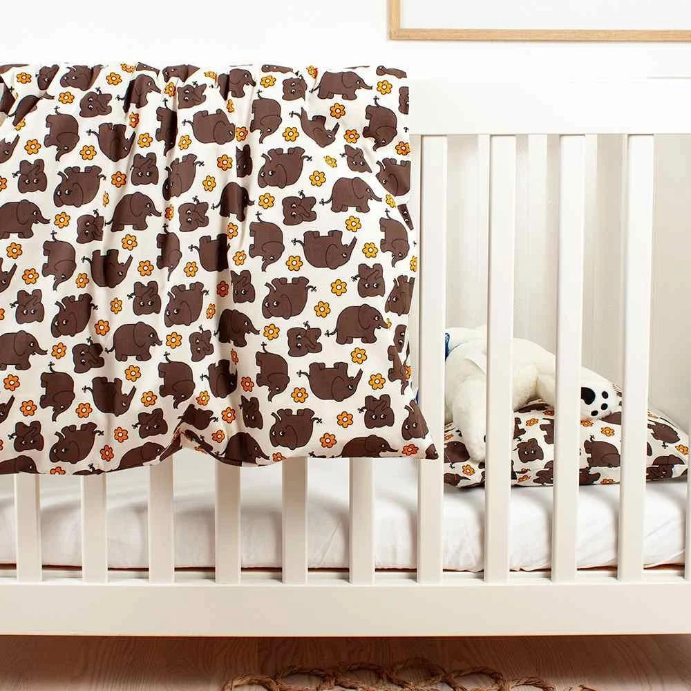 Night & Day SoveTrine Sengesæt Brun 70x100 Baby