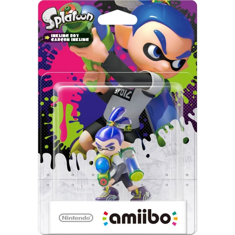 Nintendo Amiibo Inkling Boy (Blå) - Splatoon