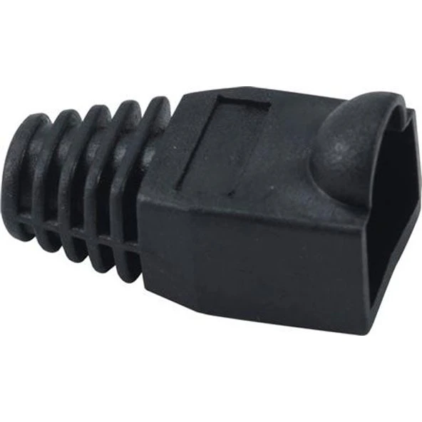 Rodan Technolog Sort kabeltylle til RJ45-stik (Ø5-6 mm)