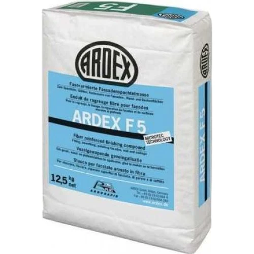 Ardex F5 Fiberarmeret Facadespartelmasse - 5 kg