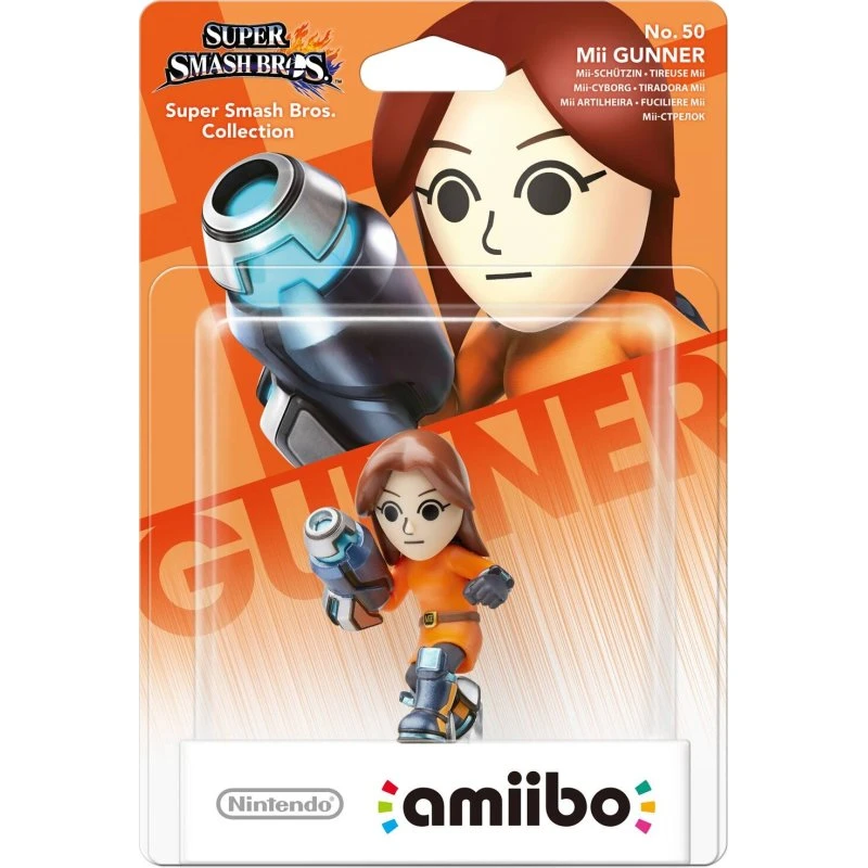 Nintendo Amiibo Mii Gunner – Super Smash Bros.