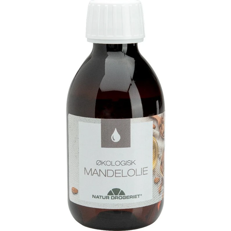 Natur Drogeriet Almond Oil 200 ml - Økologisk & Koldpresset