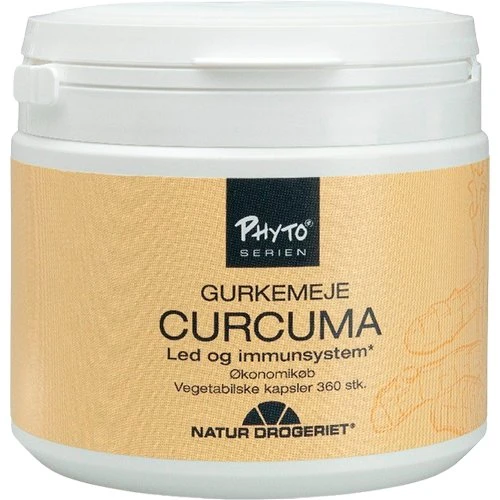 Natur Drogeriet ND Curcuma Gurkemeje 360 kapsler